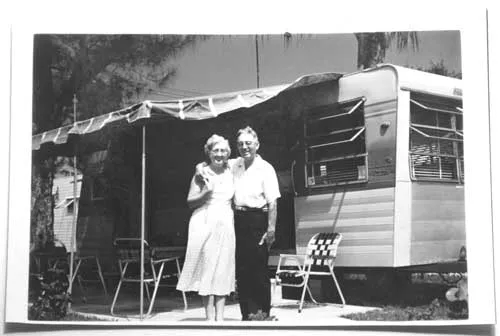 Grandpa and Grandma at Briny Breezes